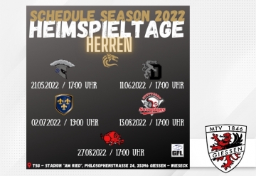 Heimspiele der Gießen Golden Dragons